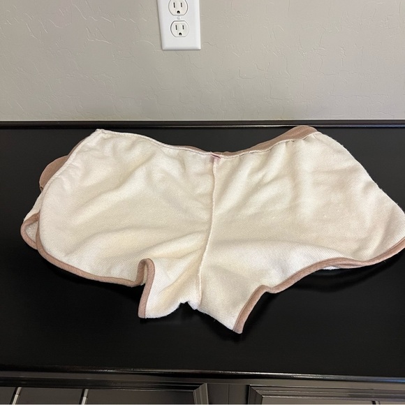 Victoria’s Secret LOGO Sherpa shorts, pull up elastic waist pockets XL - Picture 12 of 14